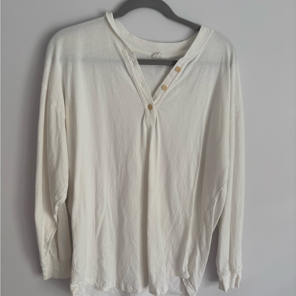 Aritzia white cotton coverup